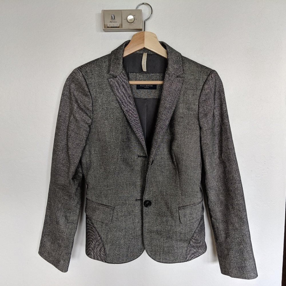 Piazza Sempione Gray Blazer